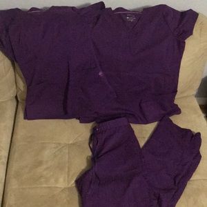 Women’s scrubs lot